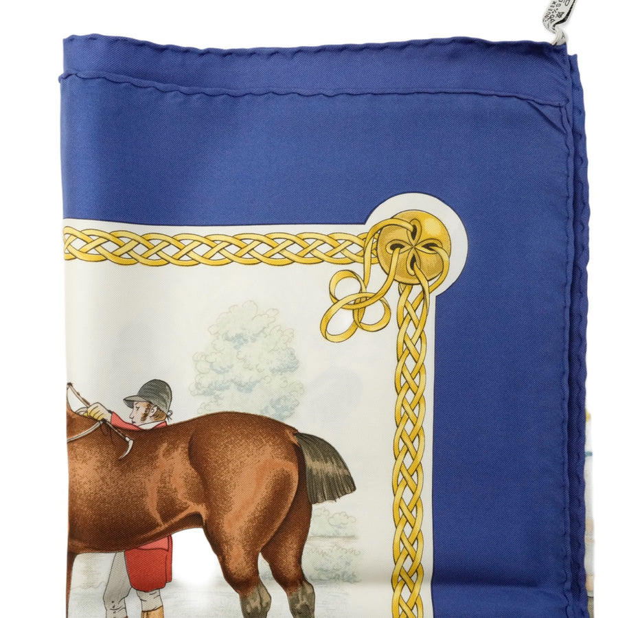 HERMES Silk Scarf Carre 90