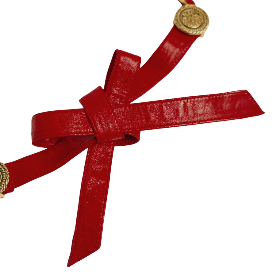 CHANEL Ribbon Chain Belt