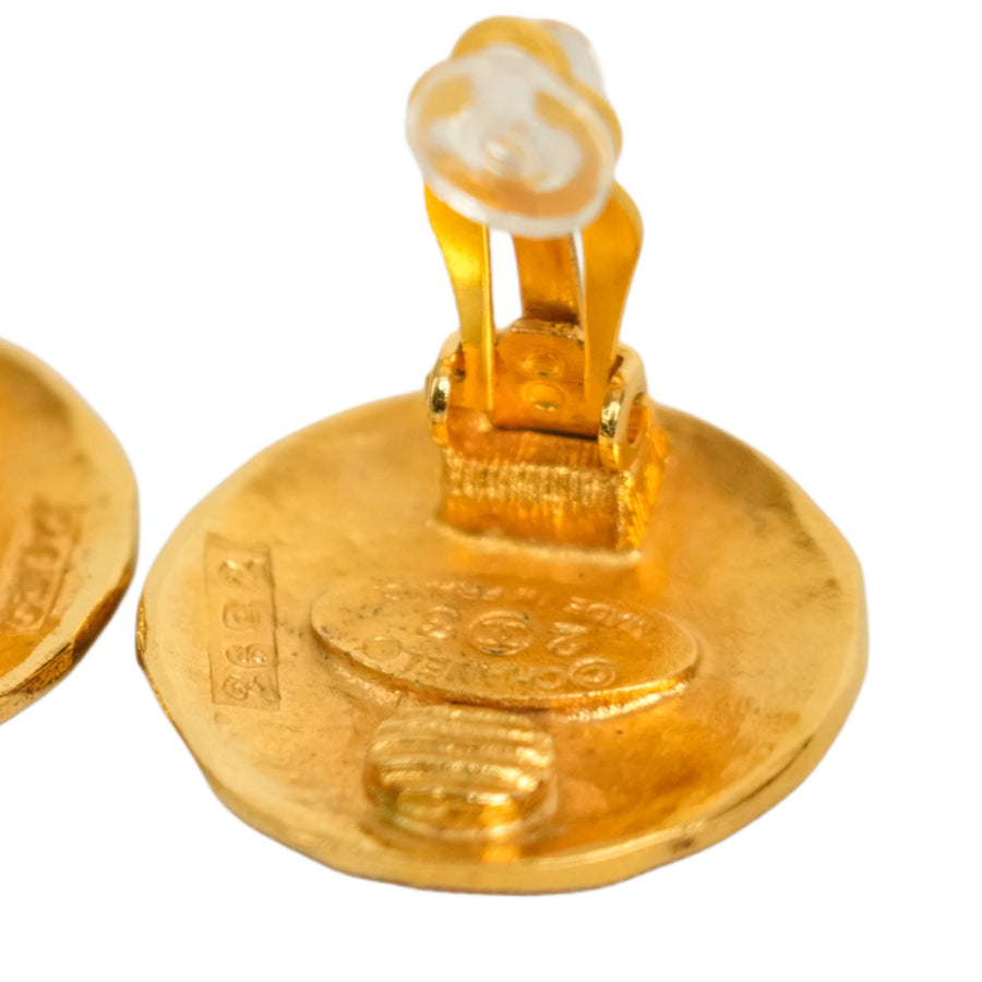 CHANEL Lion Earrings