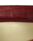 CHANEL Caviar Skin Coco Mark Pouch