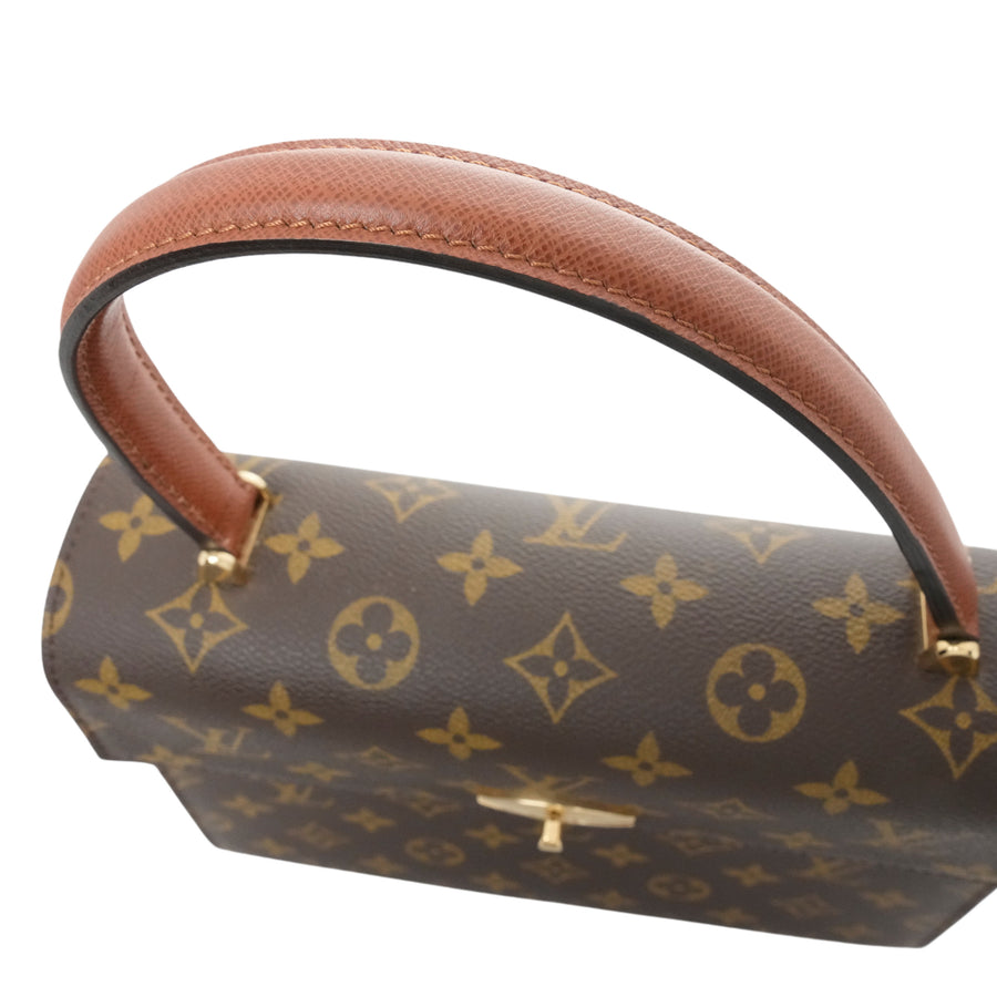 LOUIS VUITTON Monogram Malesherbes MM Canvas Handbag M51379