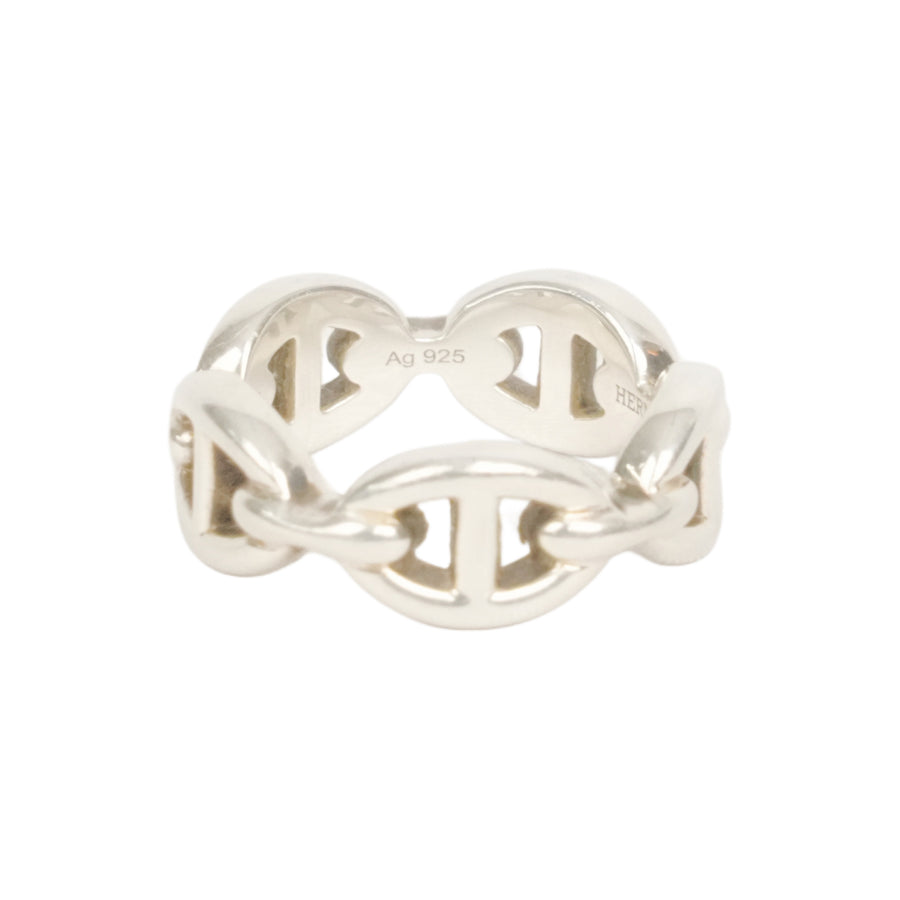 HERMES SV925 Chaine d’Ancre Ring