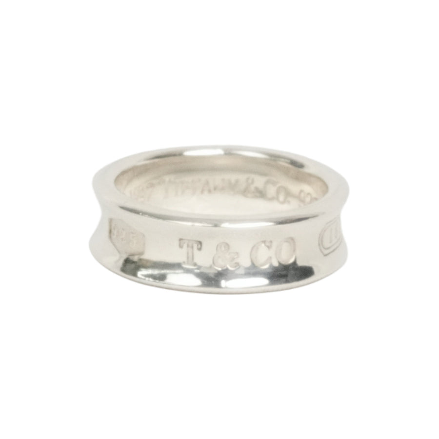 TIFFANY & CO. SV925 Narrow 1837 Ring