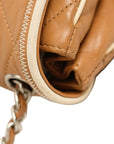 CHANEL 2008–2009 2.55 Chain Matelasse Bicolor Shoulder Bag