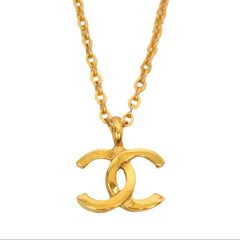 CHANEL Mini Coco Mark Necklace