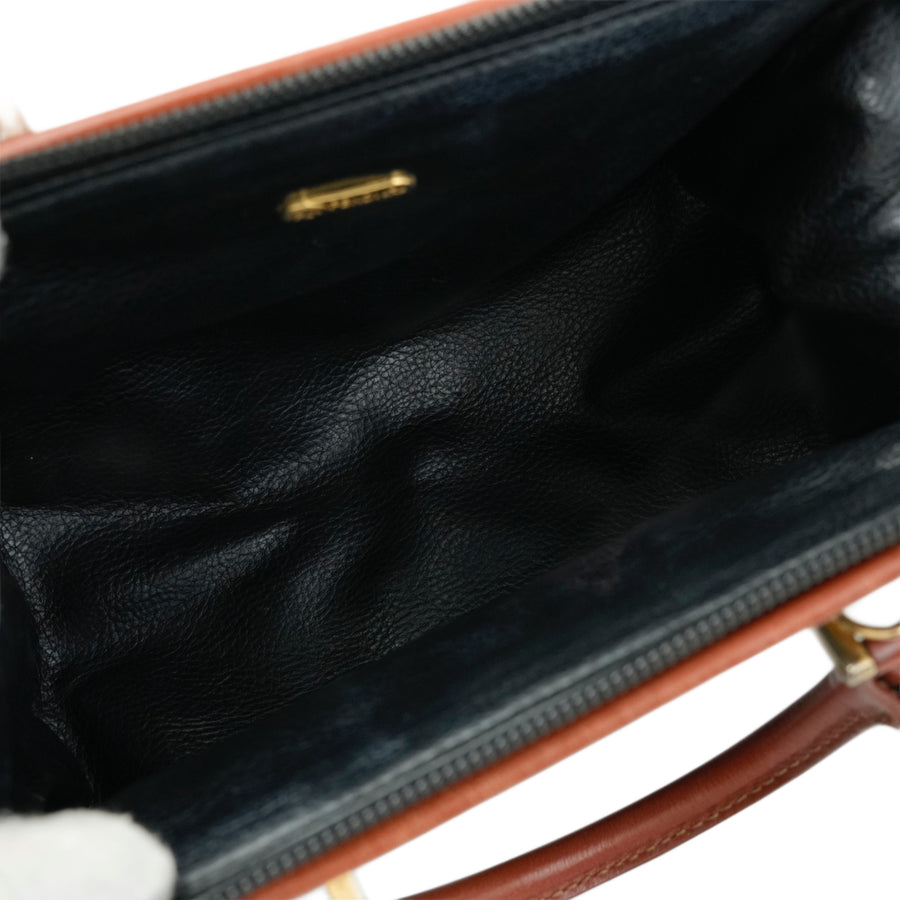 FENDI Pebbled Pattern Handbag