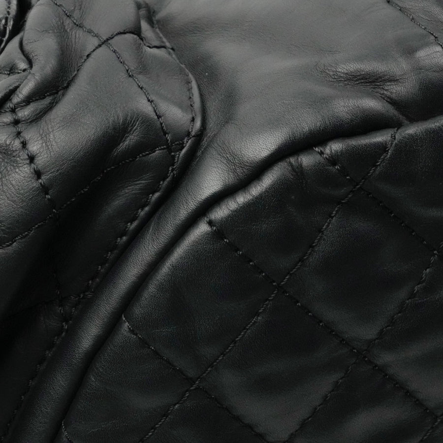 CHANEL 2012-2013 Matelassé Chain Lambskin Backpack