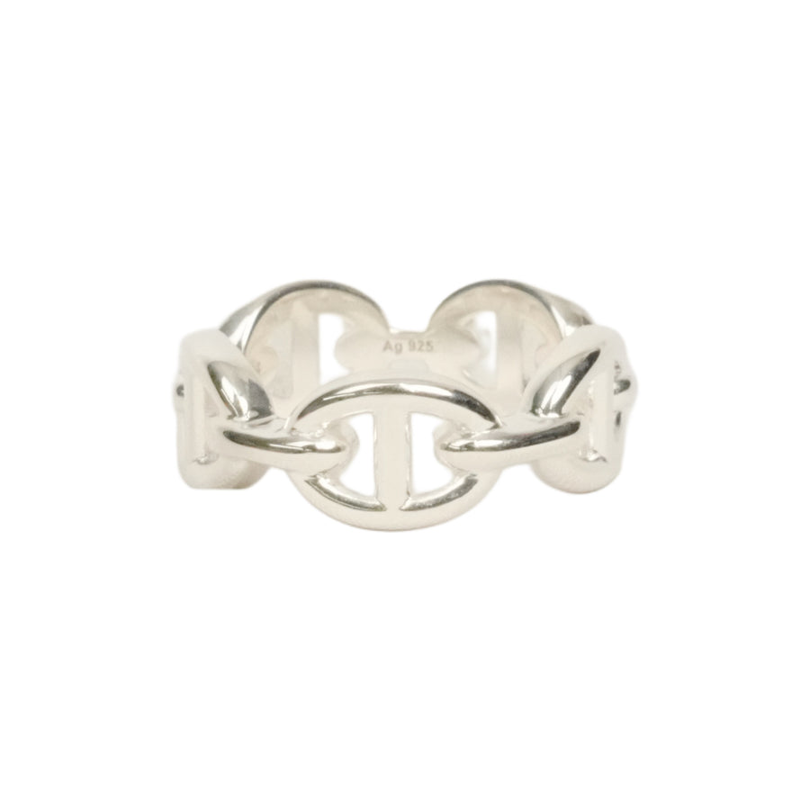 HERMES SV925 Chaine d’Ancre Ring