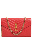 YVES SAINT LAURENT Paris Cassandra Shoulder Bag/Clutch Bag 2Way