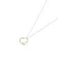 TIFFANY & CO. SV925 Open Heart Necklace