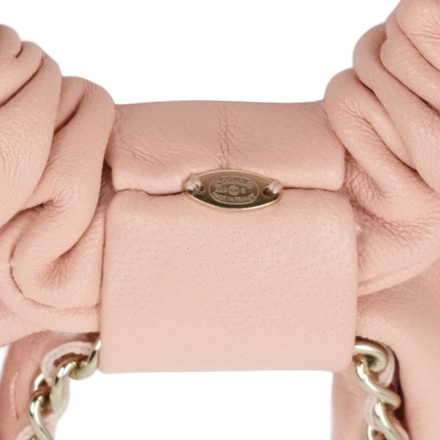 CHANEL  Leather Hair Scrunchie