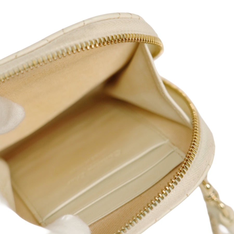 CHRISTIAN DIOR Lady Dior Call'in Dior Phone Holder / Shoulder Bag