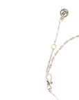 Vintage-Style Heart Rhinestone Necklace