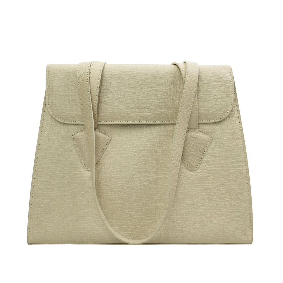 LOEWE Embossed Logo Shoulder Bag