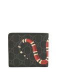 GUCCI GG Supreme Kingsnake Print Bifold Wallet