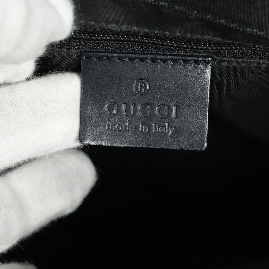 GUCCI Bamboo Nylon Canvas Tote Bag / Handbag 2Way