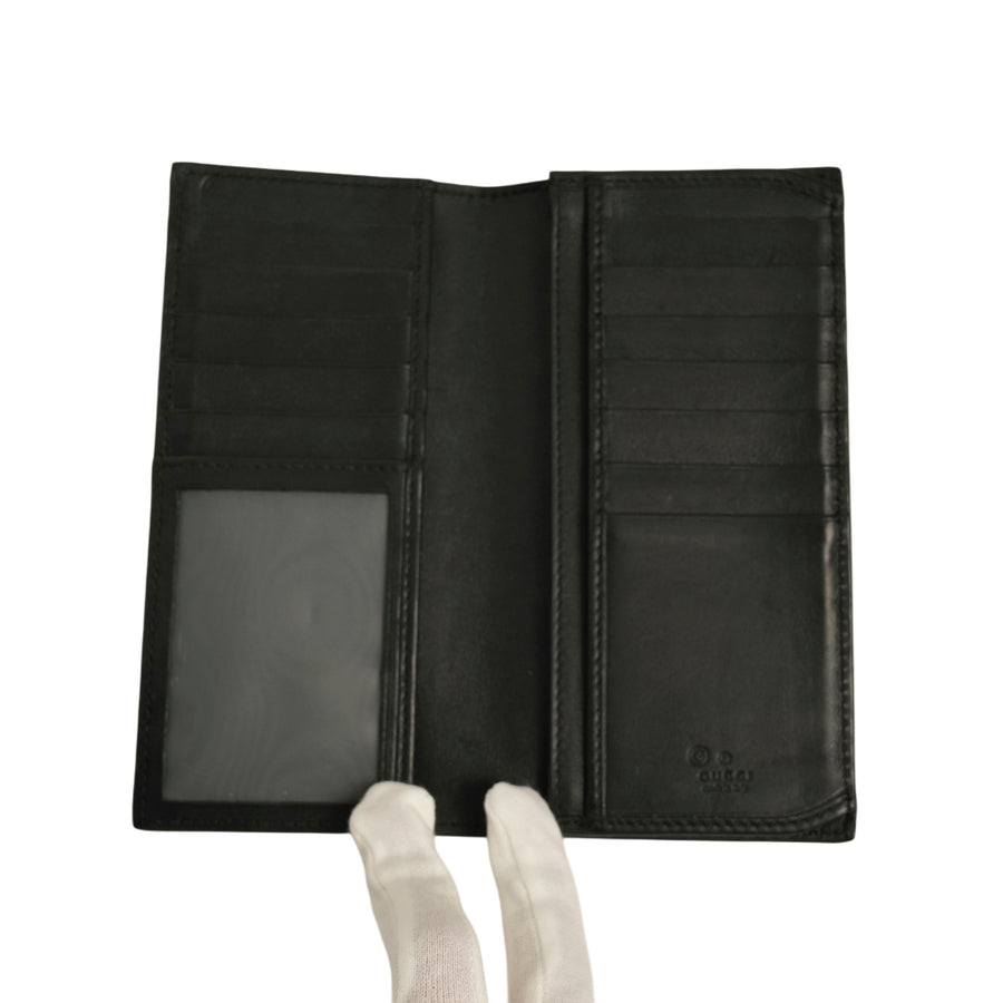 GUCCI GG Signature Bifold Long Wallet