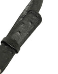 BALENCIAGA Ostrich Leather Belt