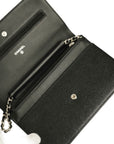 CHANEL Coco Mark Caviar Skin Shoulder Bag