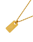 CHRISTIAN DIOR Dior Logo Necklace