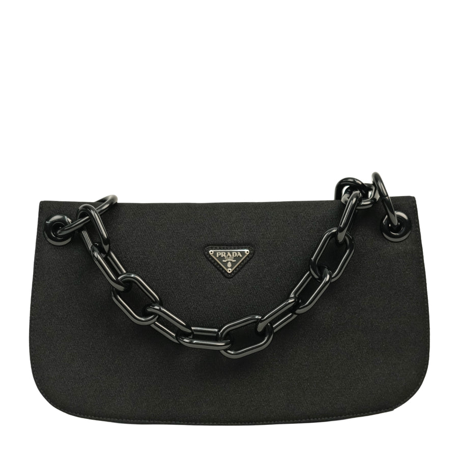 PRADA Plastic Chain Shoulder Bag