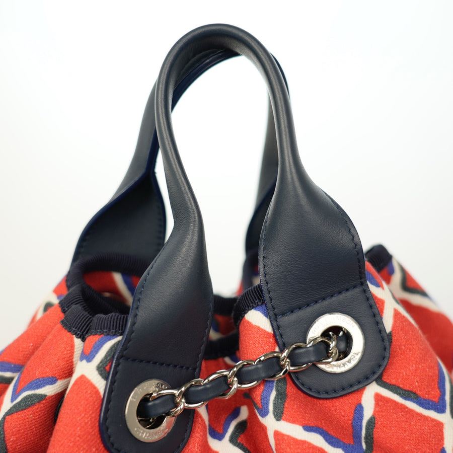 CHANEL Coco Beach Handbag/Backpack 2Way