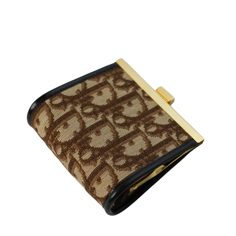 CHRISTIAN DIOR Trotter Frame Coin Purse