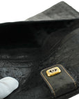 GUCCI Ostrich Long Wallet