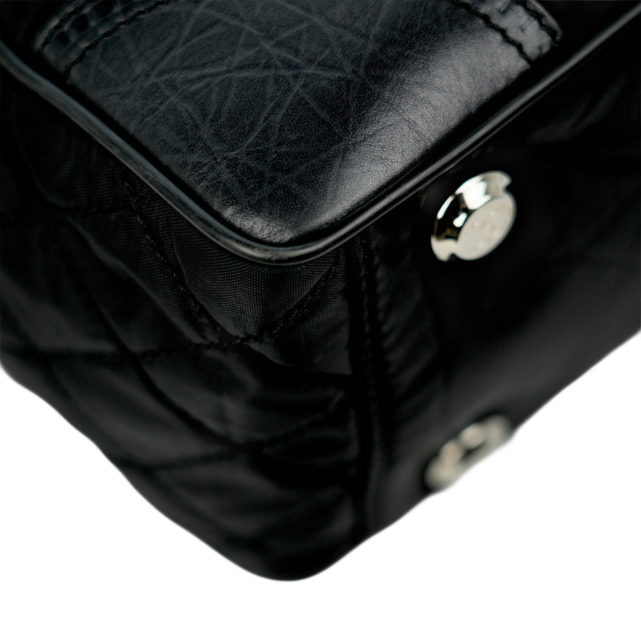 CHANEL 2008-2009 Nylon Paris-New York Tote Bag/Shoulder Bag