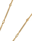CHRISTIAN DIOR CD Logo Necklace