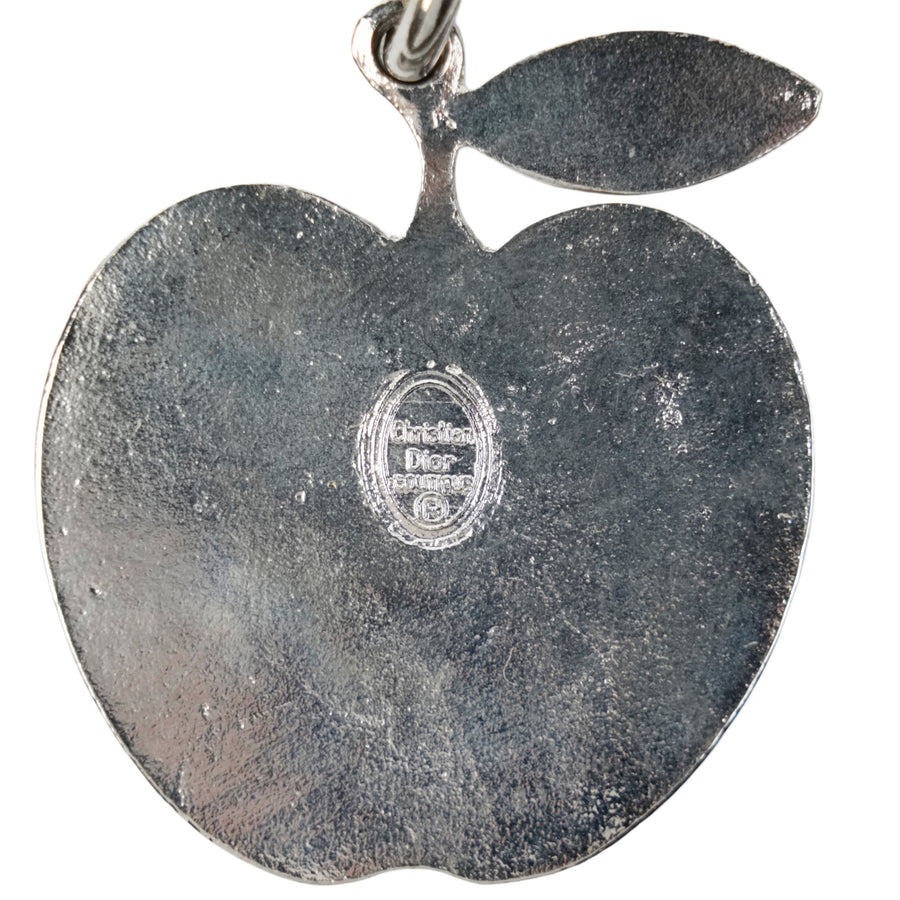 CHRISTIAN DIOR Apple Motif Keychain Other Accessory