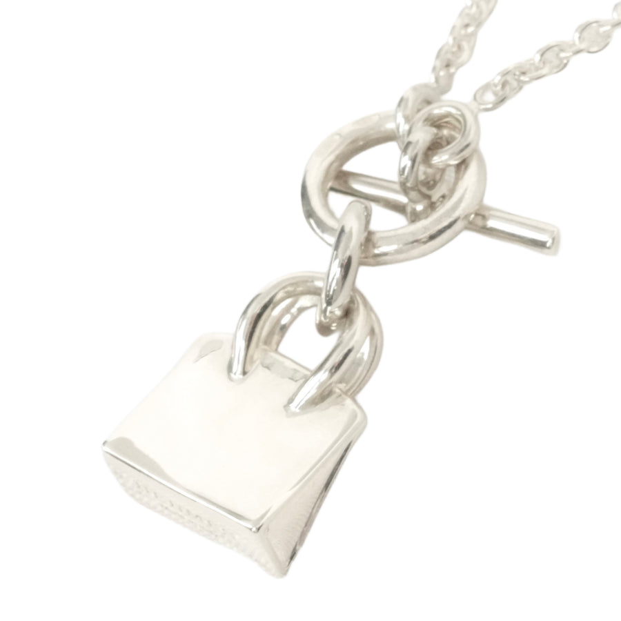 HERMES SV925 Amulette Birkin Necklace