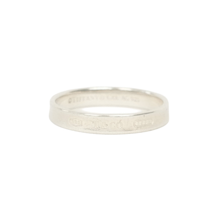 TIFFANY & CO. SV925 Narrow 1837 Ring