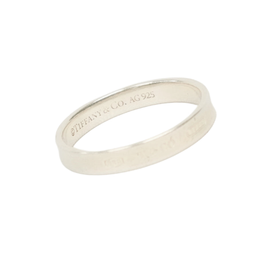 TIFFANY & CO. SV925 Narrow 1837 Ring