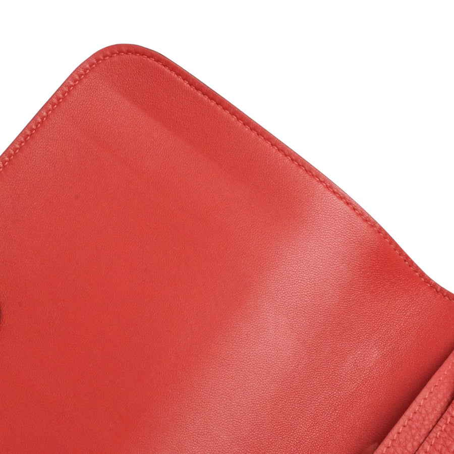 HERMES Dogon GM Taurillon Clemence Wallet