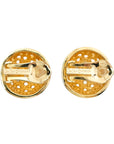 CHRISTIAN DIOR Round Earring