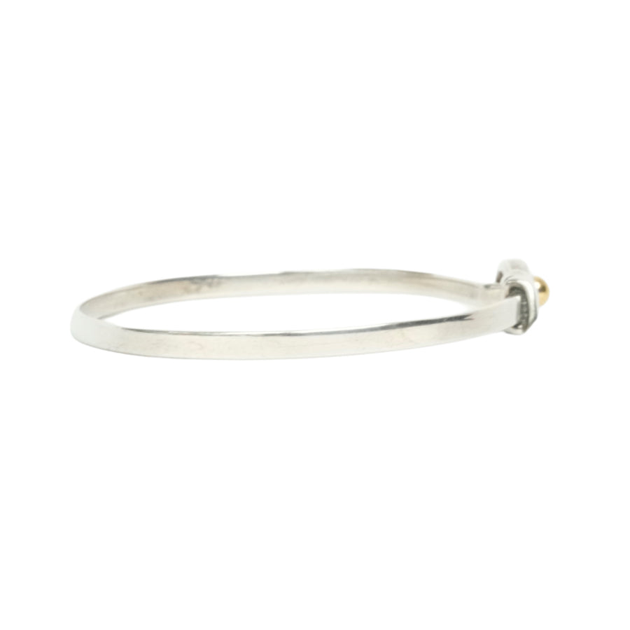 TIFFANY & CO. SV925 K18YG Love Knot Bangle