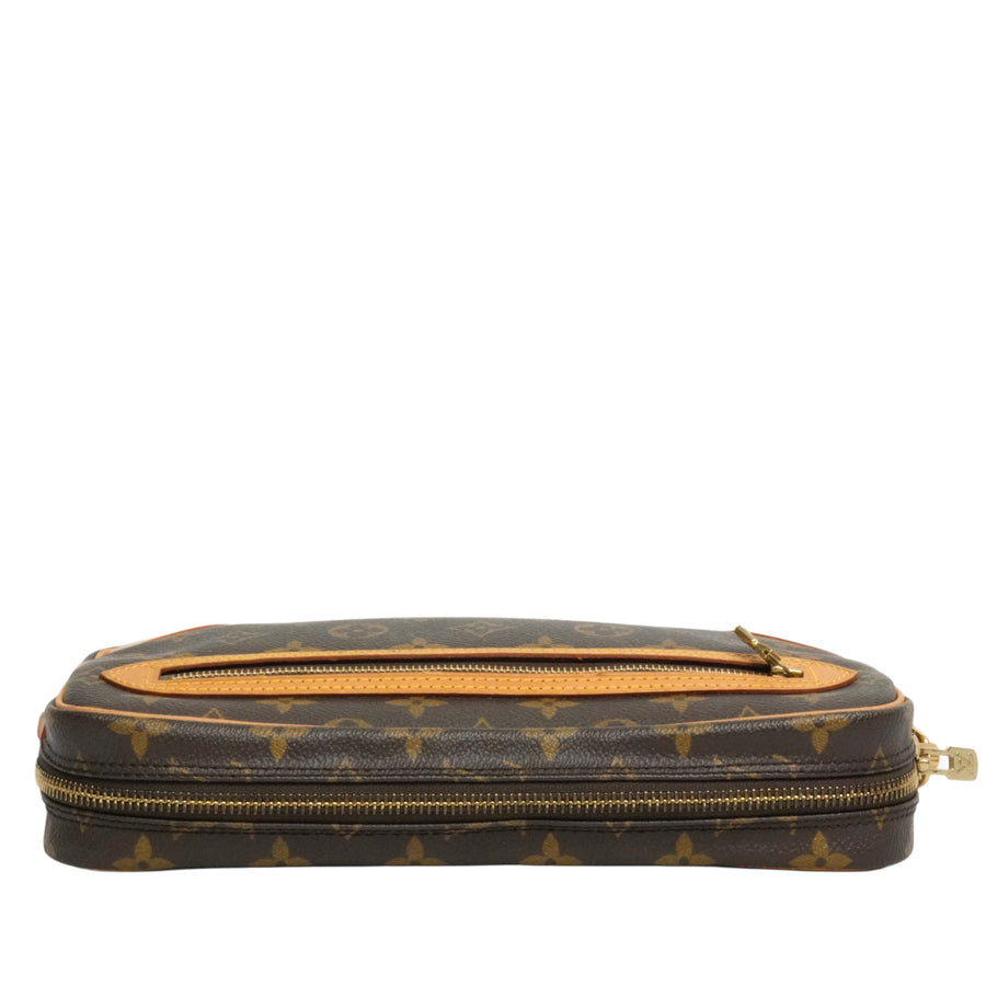 LOUIS VUITTON Monogram Pochette Marly Dragonne Handbag M51825