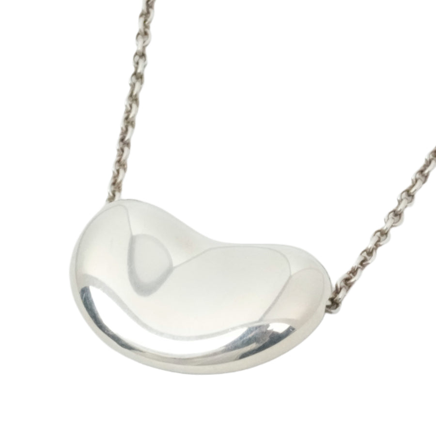 TIFFANY & CO. SV925 Bean Pendant Necklace