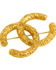 CHANEL Coco Mark Lava Brooch