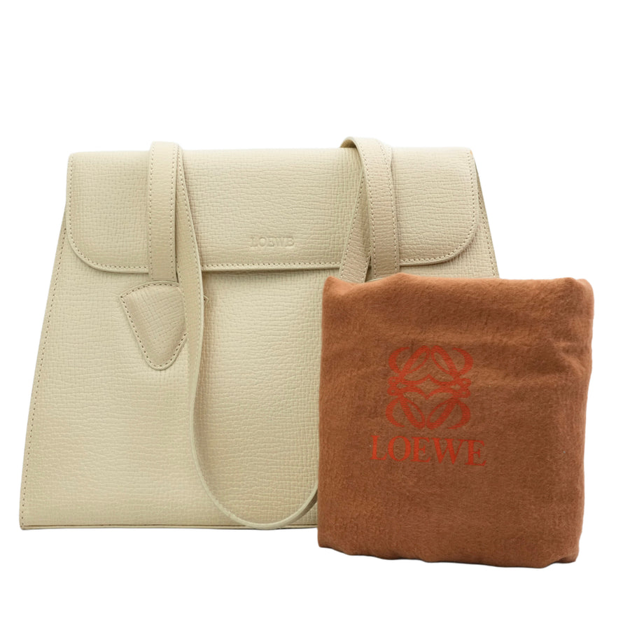 LOEWE Embossed Logo Shoulder Bag