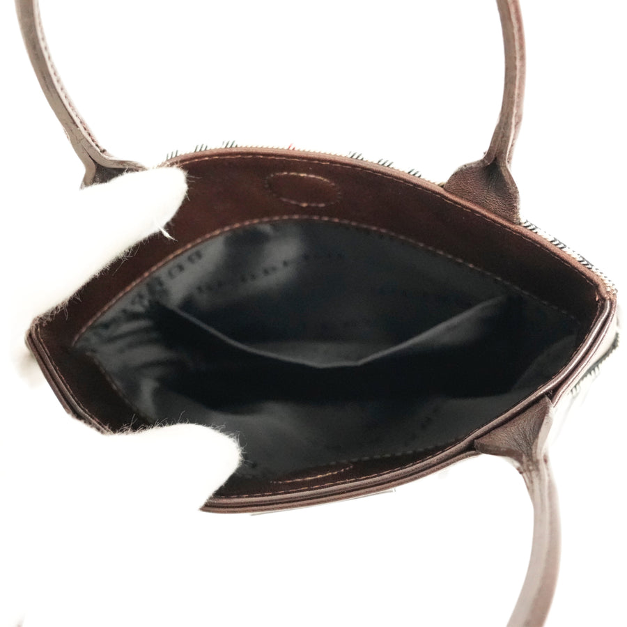 BURBERRY Nova Check Mini Handbag