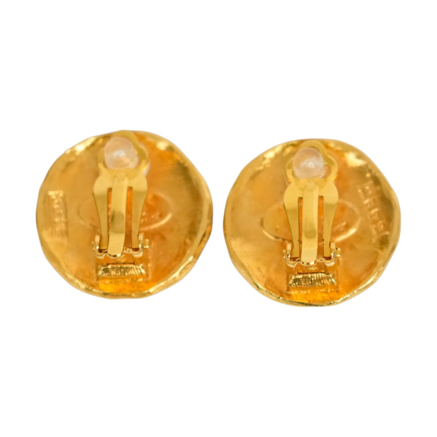 CHANEL Lion Earrings