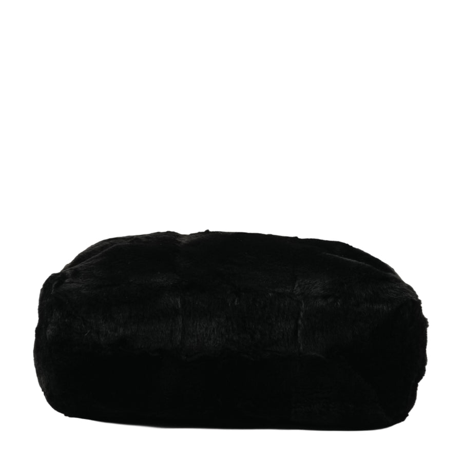 CHANEL 1997-1999 Rabbit Fur Tote Bag