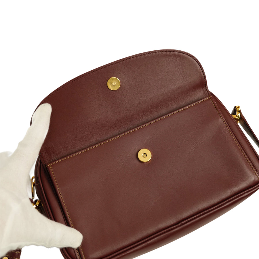 CARTIER Must Line Bordeaux Shoulder Bag
