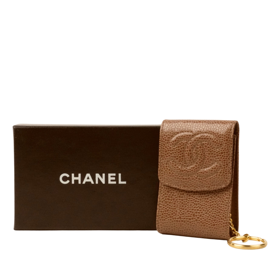 CHANEL Caviar Skin Cigarette Case