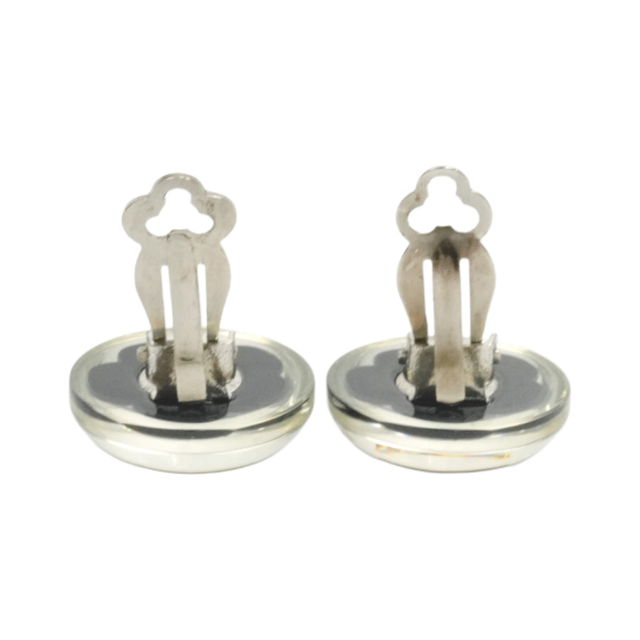 CHANEL Camellia Coco Mark Earrings