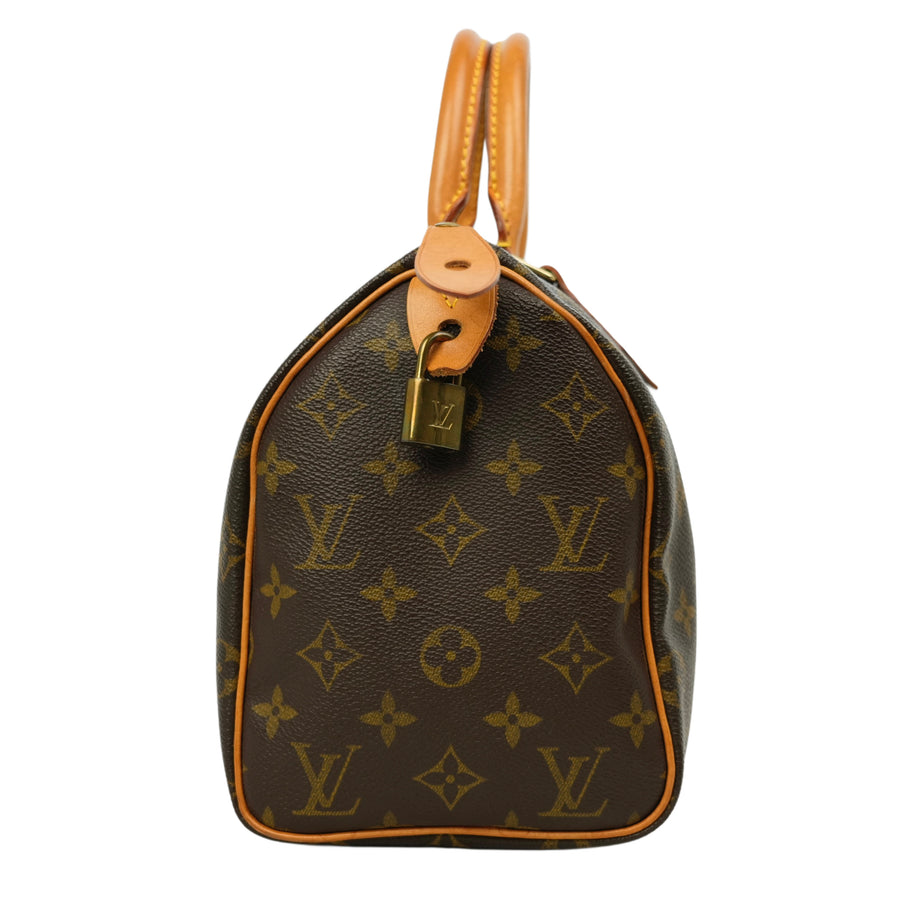 LOUIS VUITTON Monogram Speedy 25 Handbag