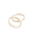 TIFFANY & CO. SV925 1837 Interlocking Circle Double Ring
