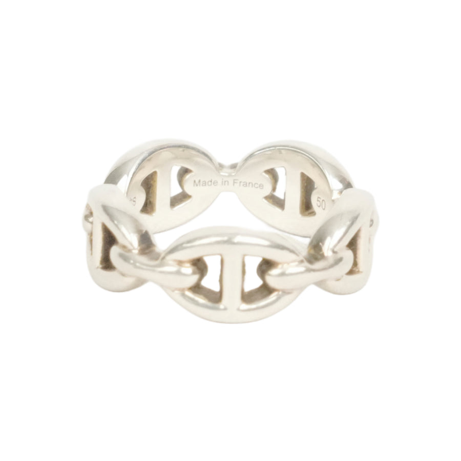 HERMES SV925 Chaine d’Ancre Ring